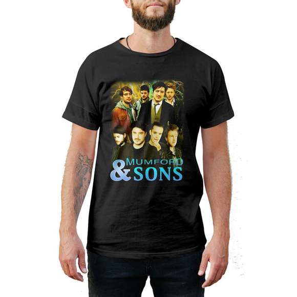 Mumford Sons Retro Retro T Shirt - Picture 1 of 4